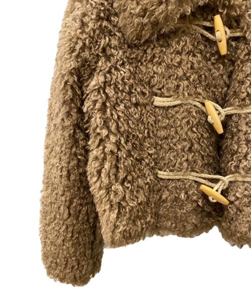 Treat Urself（トリートユアセルフ）Treat Urself (トリートユアセルフ) Teddy Bear bor short jacket ブラウン サイズ:Free 未使用品の古着・服飾アイテム