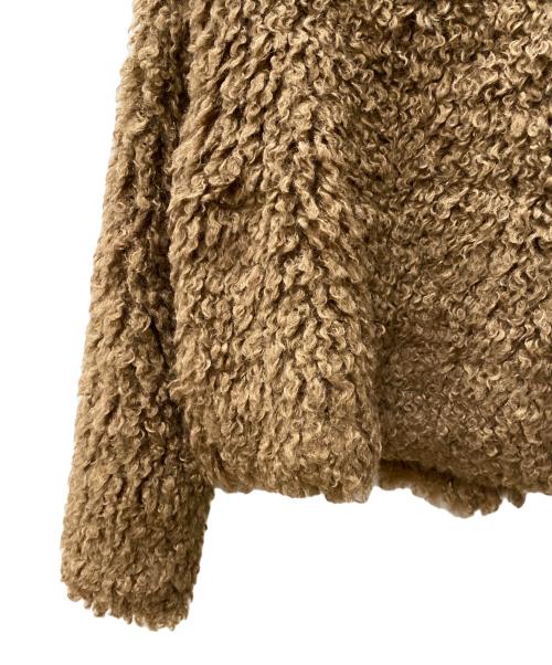 Treat Urself（トリートユアセルフ）Treat Urself (トリートユアセルフ) Teddy Bear bor short jacket ブラウン サイズ:Free 未使用品の古着・服飾アイテム