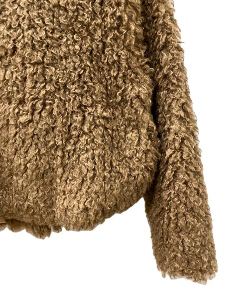 Treat Urself（トリートユアセルフ）Treat Urself (トリートユアセルフ) Teddy Bear bor short jacket ブラウン サイズ:Free 未使用品の古着・服飾アイテム