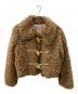 Treat Urself（トリートユアセルフ）の古着「Teddy Bear bor short jacket」｜ブラウン