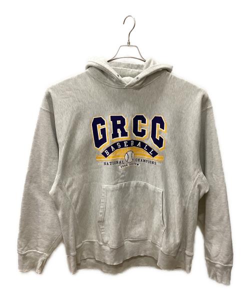 Champion（チャンピオン）Champion (チャンピオン) PREMIUM REVERSE WEAVE 00s カレッジパーカー グレー サイズ:表記無しの古着・服飾アイテム