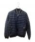 PRADA（プラダ）の古着「トライアングルプレートダウンジャケット」｜ネイビー