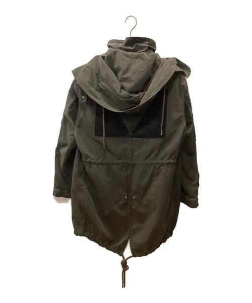 DIESEL Black Gold（ディーゼル ブラック ゴールド）DIESEL Black Gold (ディーゼル ブラック ゴールド) ミリタリーコート カーキ サイズ:44の古着・服飾アイテム