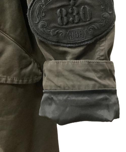DIESEL Black Gold（ディーゼル ブラック ゴールド）DIESEL Black Gold (ディーゼル ブラック ゴールド) ミリタリーコート カーキ サイズ:44の古着・服飾アイテム