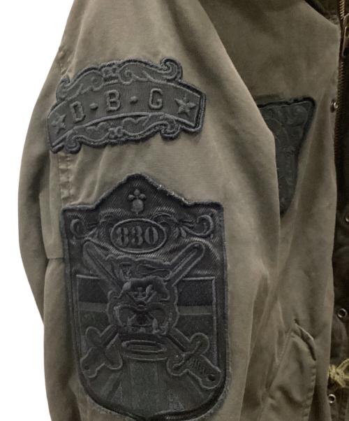 DIESEL Black Gold（ディーゼル ブラック ゴールド）DIESEL Black Gold (ディーゼル ブラック ゴールド) ミリタリーコート カーキ サイズ:44の古着・服飾アイテム