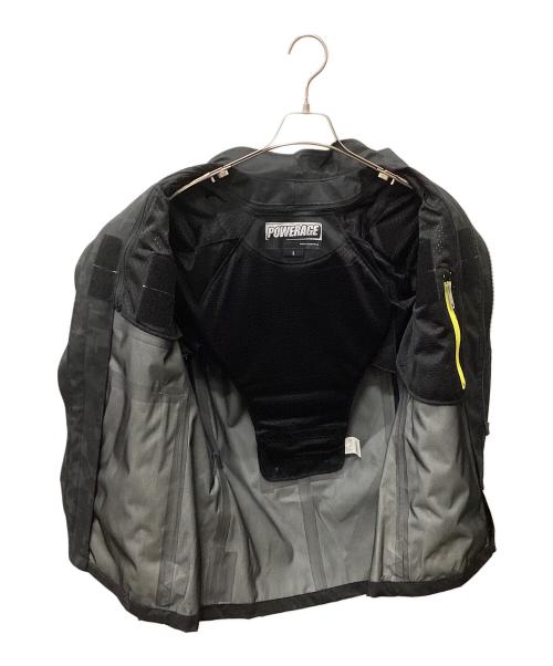 POWERAGE（パワーエイジ）POWERAGE (パワーエイジ) ライディングジャケット ブラック サイズ:Lの古着・服飾アイテム