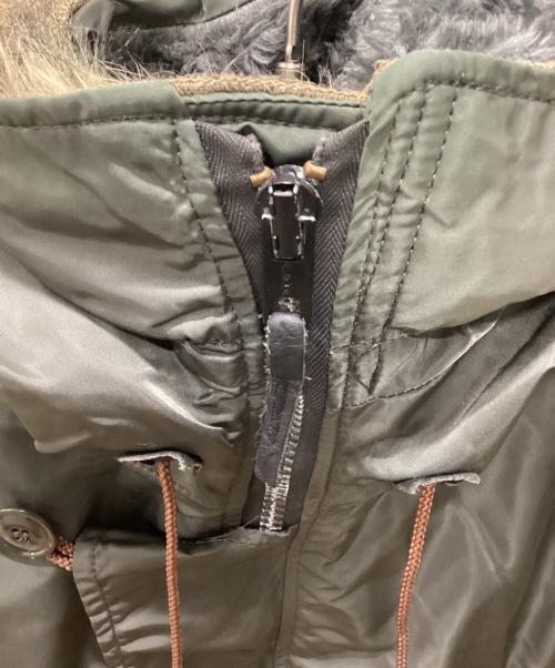 ALPHA（アルファ）ALPHA (アルファ) N-3Bタイプコート カーキ サイズ:Ｌの古着・服飾アイテム