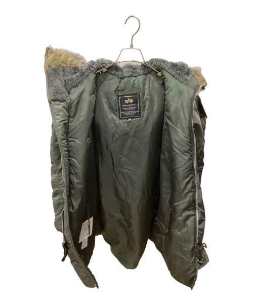 ALPHA（アルファ）ALPHA (アルファ) N-3Bタイプコート カーキ サイズ:Ｌの古着・服飾アイテム