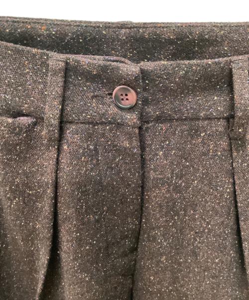 MM6 Maison Margiela（エムエムシックスメゾンマルジェラ）MM6 Maison Margiela (エムエムシックスメゾンマルジェラ) ウールトラウザーパンツ パープル サイズ:38の古着・服飾アイテム