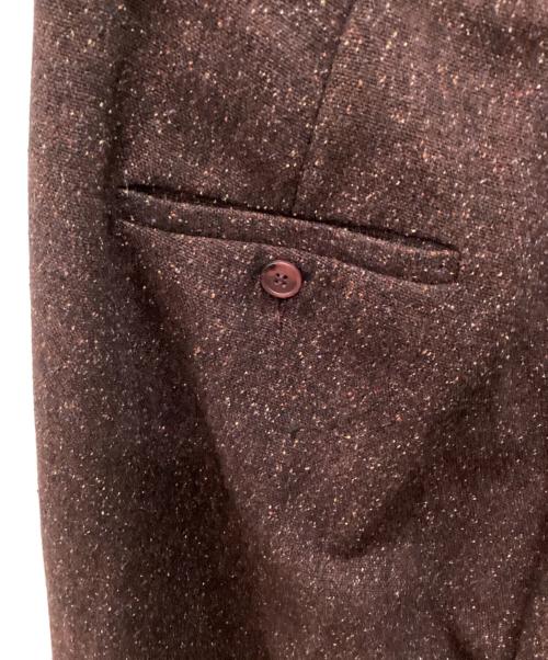 MM6 Maison Margiela（エムエムシックスメゾンマルジェラ）MM6 Maison Margiela (エムエムシックスメゾンマルジェラ) ウールトラウザーパンツ パープル サイズ:38の古着・服飾アイテム