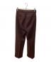MM6 Maison Margiela (エムエムシックスメゾンマルジェラ) ウールトラウザーパンツ パープル サイズ:38：8000円