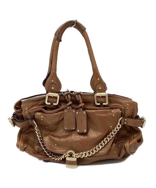 Chloe（クロエ）Chloe (クロエ) パディントンバッグ ブラウンの古着・服飾アイテム