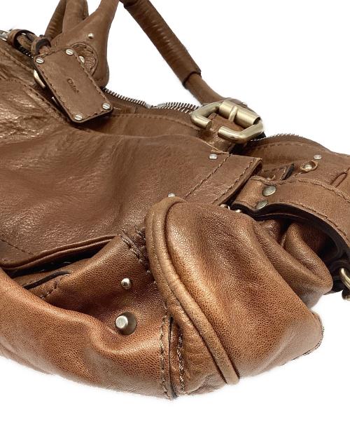 Chloe（クロエ）Chloe (クロエ) パディントンバッグ ブラウンの古着・服飾アイテム