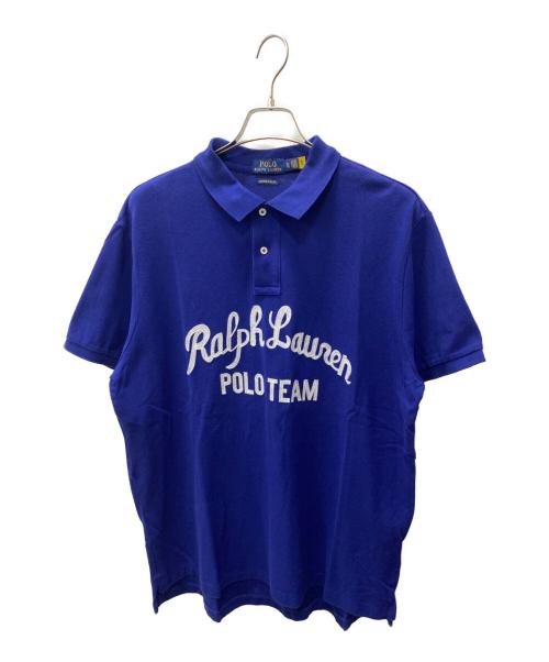 POLO RALPH LAUREN（ポロ・ラルフローレン）POLO RALPH LAUREN (ポロ・ラルフローレン) ポロシャツ ブルー サイズ:XLの古着・服飾アイテム