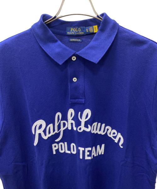 POLO RALPH LAUREN（ポロ・ラルフローレン）POLO RALPH LAUREN (ポロ・ラルフローレン) ポロシャツ ブルー サイズ:XLの古着・服飾アイテム