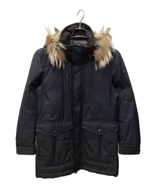 BURBERRY BLACK LABEL（バーバリーブラックレーベル）BURBERRY BLACK LABEL (バーバリーブラックレーベル) ダウンコート ネイビー サイズ:Mの古着・服飾アイテム