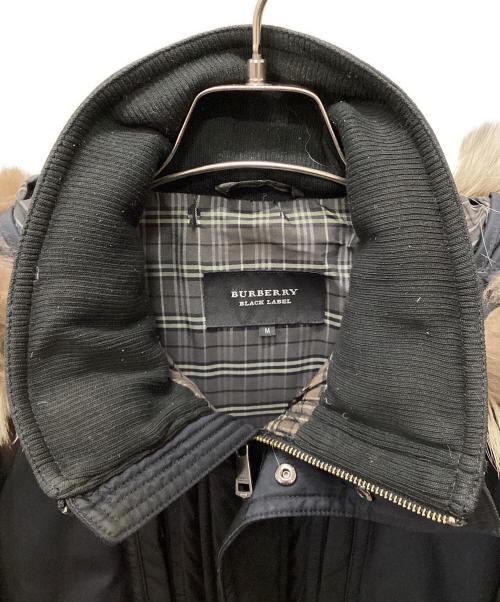 BURBERRY BLACK LABEL（バーバリーブラックレーベル）BURBERRY BLACK LABEL (バーバリーブラックレーベル) ダウンコート ネイビー サイズ:Mの古着・服飾アイテム