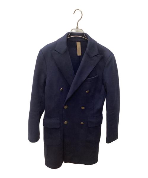 eleventy（イレブンティ）eleventy (イレブンティ) Pコート ネイビー サイズ:46の古着・服飾アイテム