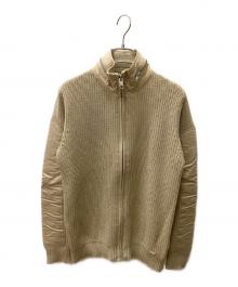 DIESEL（ディーゼル）の古着「ドライバーズニット」｜ベージュ