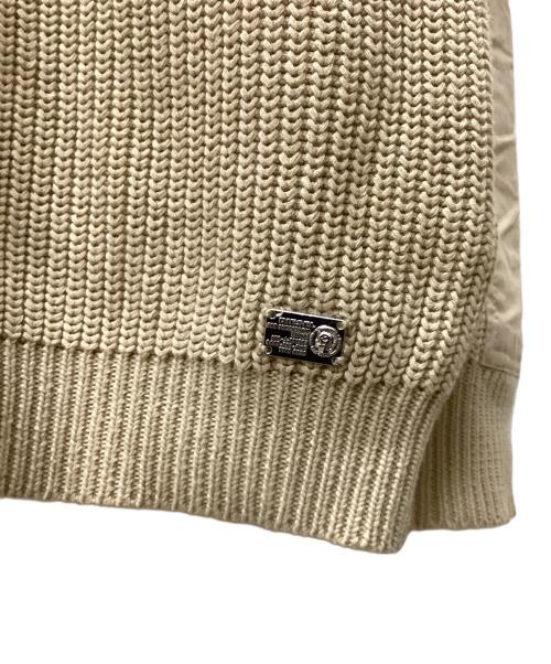 DIESEL（ディーゼル）DIESEL (ディーゼル) ドライバーズニット ベージュ サイズ:Sの古着・服飾アイテム