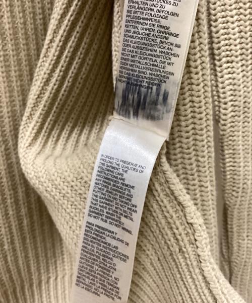 DIESEL（ディーゼル）DIESEL (ディーゼル) ドライバーズニット ベージュ サイズ:Sの古着・服飾アイテム