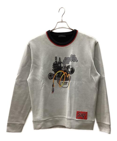 PRADA（プラダ）PRADA (プラダ) スウェット グレー サイズ:Sの古着・服飾アイテム