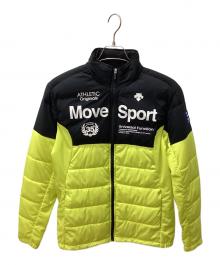 DESCENTE GOLF（デサントゴルフ）の古着「ゴルフウェア(トップス)」｜ブラック×イエロー