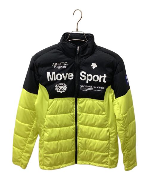 DESCENTE GOLF（デサントゴルフ）DESCENTE GOLF (デサントゴルフ) ゴルフウェア(トップス) ブラック×イエロー サイズ:Mの古着・服飾アイテム