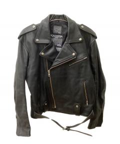 中古・古着通販】Sissi (シシ) レザージャケット ブラック サイズ:S