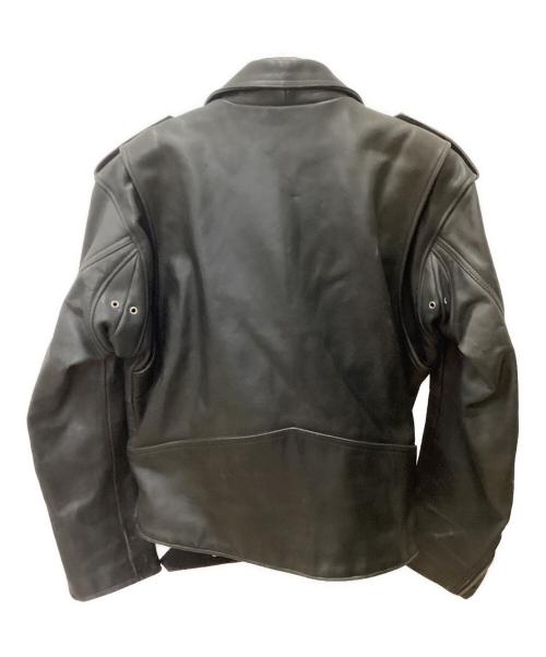 KADOYA（カドヤ）KADOYA (カドヤ) レザーライダースジャケット ブラック サイズ:3Lの古着・服飾アイテム