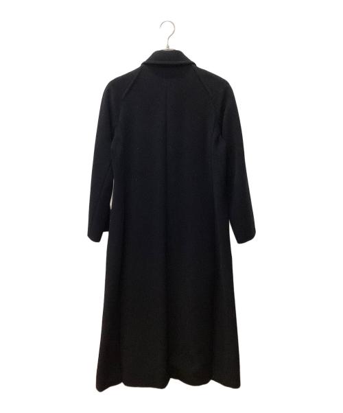 MaxMara（マックスマーラ）MaxMara (マックスマーラ) ロングコート ブラック サイズ:38の古着・服飾アイテム