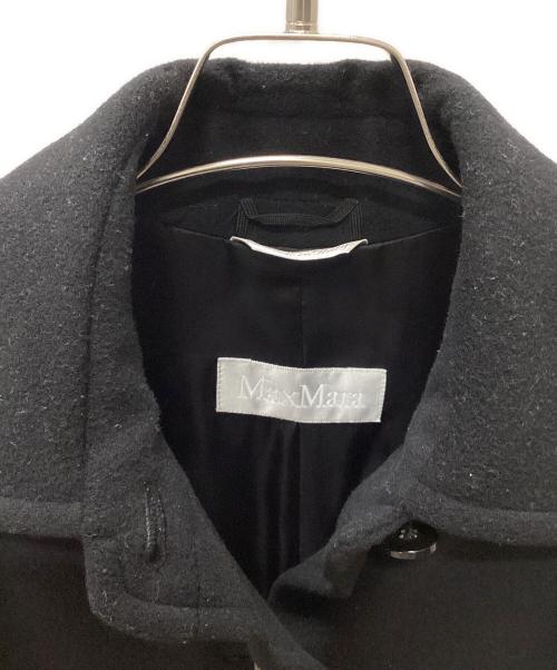 MaxMara（マックスマーラ）MaxMara (マックスマーラ) ロングコート ブラック サイズ:38の古着・服飾アイテム