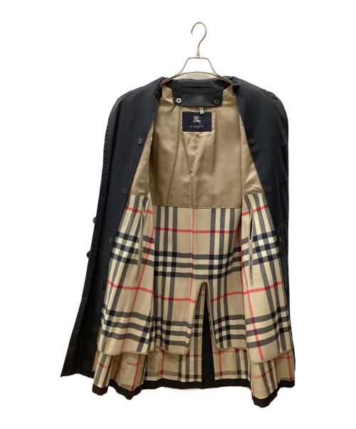 BURBERRY LONDON（バーバリーロンドン）BURBERRY LONDON (バーバリーロンドン) ステンカラーコート ネイビー サイズ:不明の古着・服飾アイテム