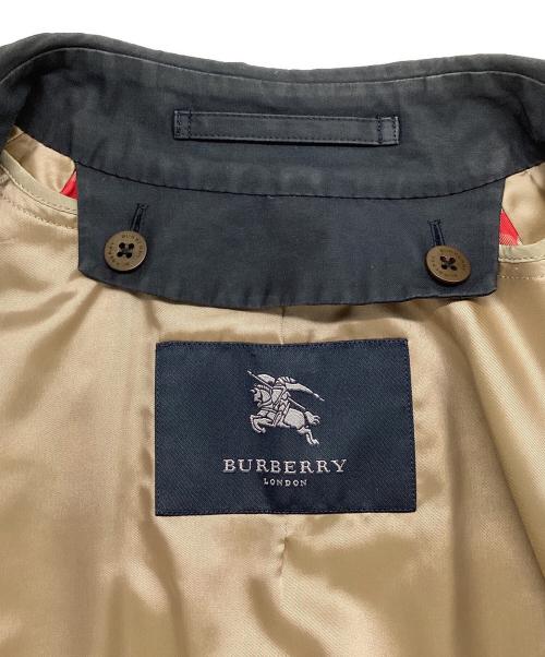 BURBERRY LONDON（バーバリーロンドン）BURBERRY LONDON (バーバリーロンドン) ステンカラーコート ネイビー サイズ:不明の古着・服飾アイテム