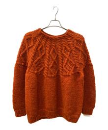 KHWOPA×JOURNAL STANDARD relume（クオパ×ジャーナルスタンダード レリューム）の古着「厚手ニット」｜オレンジ