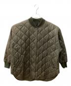 Spick and Spanスピックアンドスパン）の古着「Pe キルティングブルゾン」｜グレー