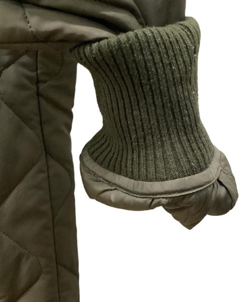 Spick and Span（スピックアンドスパン）Spick and Span (スピックアンドスパン) Pe キルティングブルゾン グレー サイズ:36の古着・服飾アイテム