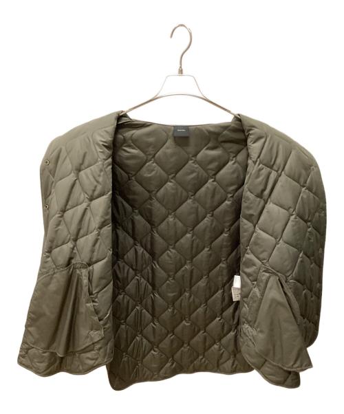 Spick and Span（スピックアンドスパン）Spick and Span (スピックアンドスパン) Pe キルティングブルゾン グレー サイズ:36の古着・服飾アイテム