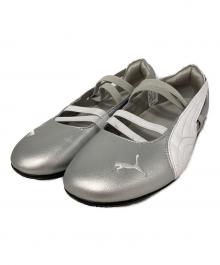 PUMA（プーマ）の古着「SPEEDCAT BALLET METALLIC」｜シルバー