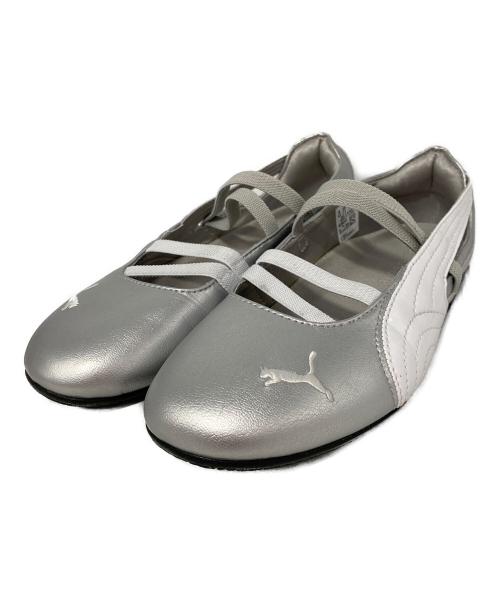 PUMA（プーマ）PUMA (プーマ) SPEEDCAT BALLET METALLIC シルバー サイズ:23.5cmの古着・服飾アイテム