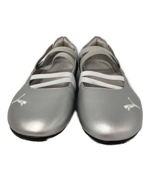 PUMA（プーマ）PUMA (プーマ) SPEEDCAT BALLET METALLIC シルバー サイズ:23.5cmの古着・服飾アイテム