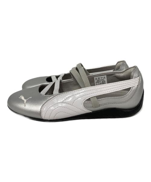 PUMA（プーマ）PUMA (プーマ) SPEEDCAT BALLET METALLIC シルバー サイズ:23.5cmの古着・服飾アイテム