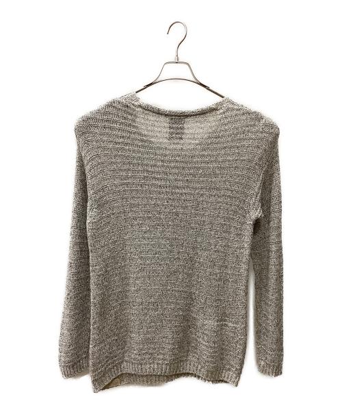 DIESEL（ディーゼル）DIESEL (ディーゼル) 薄手ニット グレー サイズ:Mの古着・服飾アイテム