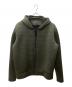 Calvin Klein（カルバンクライン）の古着「ジップパーカー」｜オリーブ