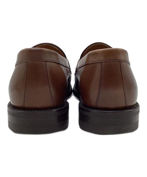 berwick（バーウィック）berwick (バーウィック) コインローファー ブラウン サイズ:26cmの古着・服飾アイテム