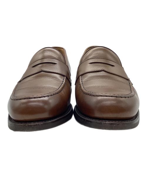 berwick（バーウィック）berwick (バーウィック) コインローファー ブラウン サイズ:26cmの古着・服飾アイテム