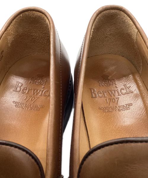 berwick（バーウィック）berwick (バーウィック) コインローファー ブラウン サイズ:26cmの古着・服飾アイテム