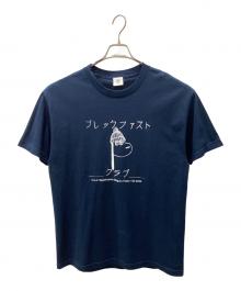 BREAKFAST CLUB（ブレックファスト クラブ）の古着「Tシャツ」｜ネイビー