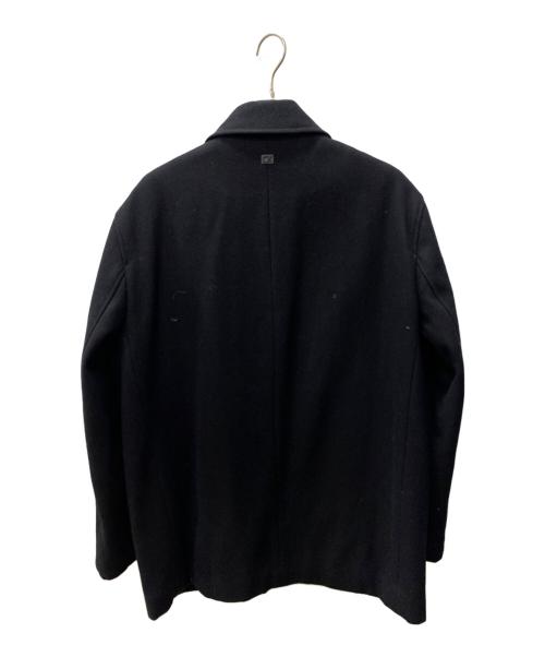 Calvin Klein（カルバンクライン）Calvin Klein (カルバンクライン) ステンカラーコート ブラック サイズ:Lの古着・服飾アイテム