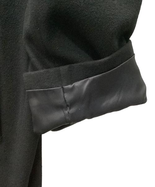 EQUES（エクエス）EQUES (エクエス) カシミヤコート ブラック サイズ:LLの古着・服飾アイテム